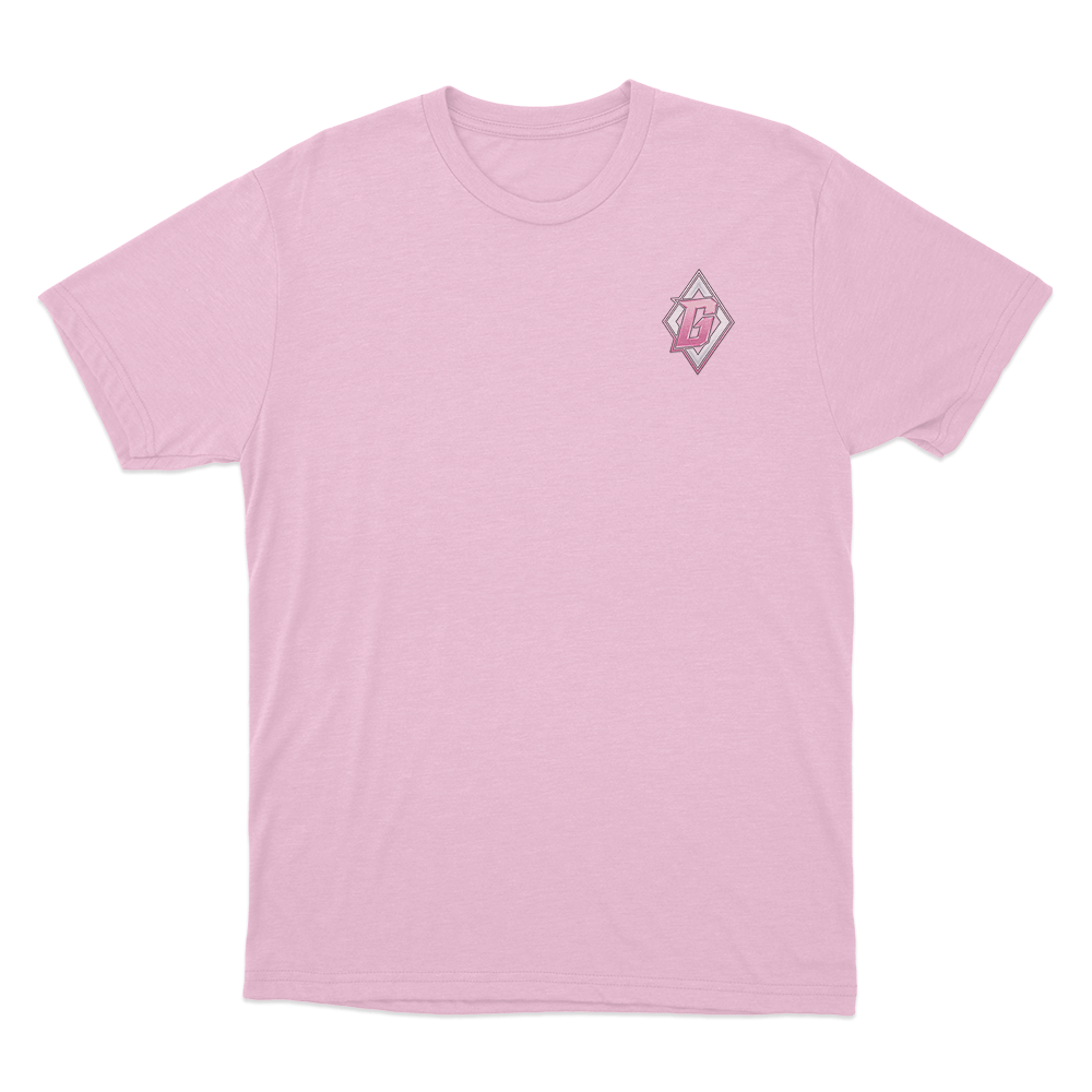 G Logo Unisex T Shirt Pink G Logo Unisex T Shirt Pink