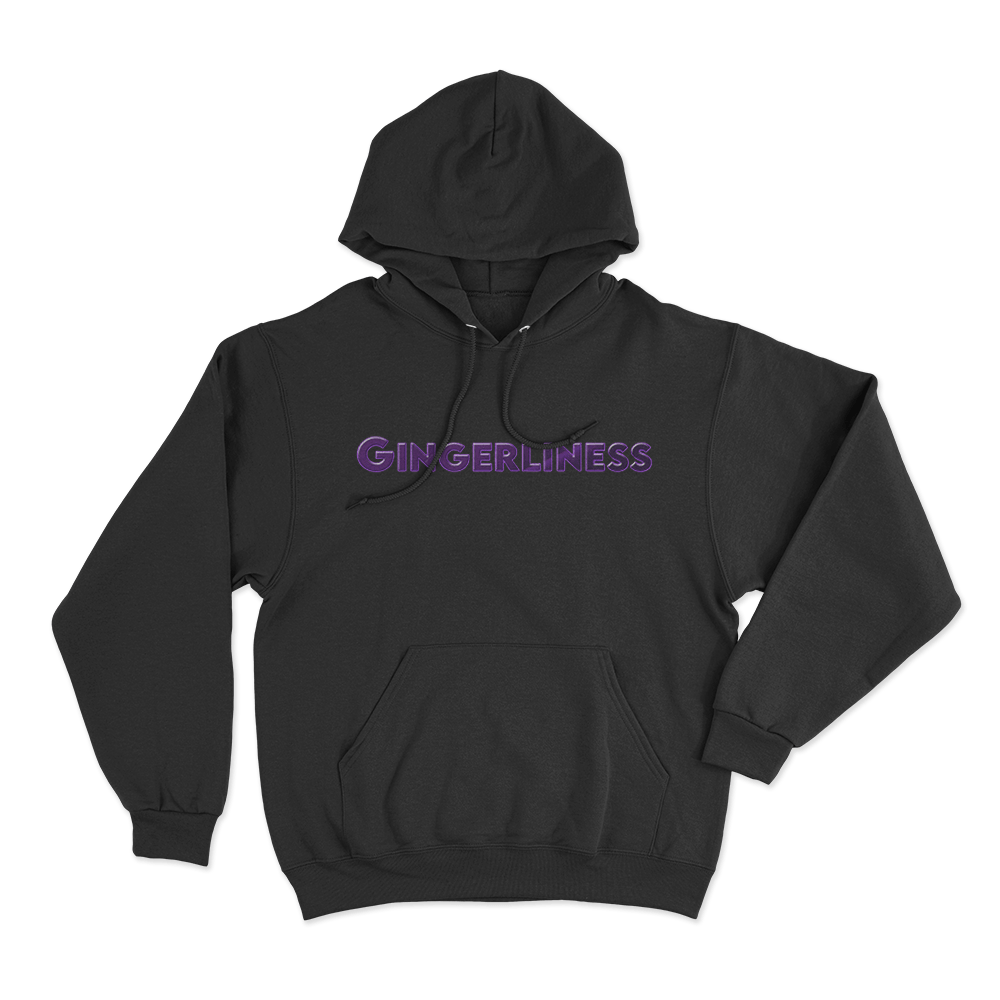 GINGERLINESS Unisex Hoodie Black GINGERLINESS Unisex Hoodie Black