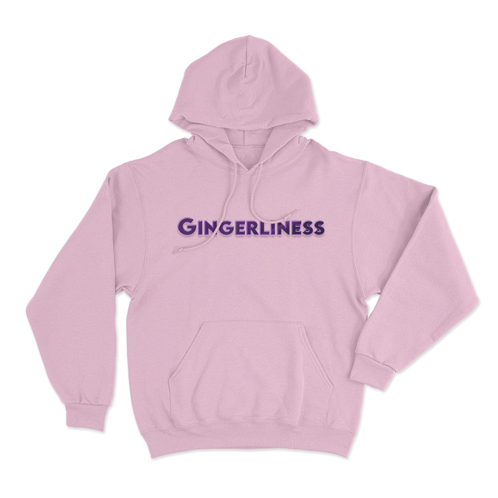 GINGERLINESS Unisex Hoodie Pink GINGERLINESS Unisex Hoodie Pink