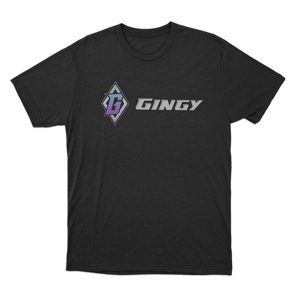 GINGY G Logo Unisex T Shirt Black GINGY G Logo Unisex T Shirt Black