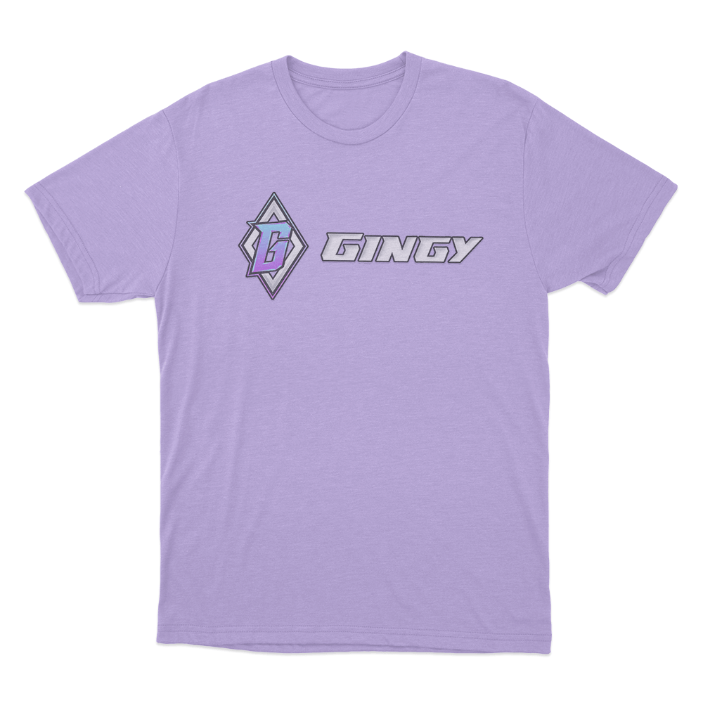 GINGY G Logo Unisex T Shirt Purple GINGY G Logo Unisex T Shirt Purple