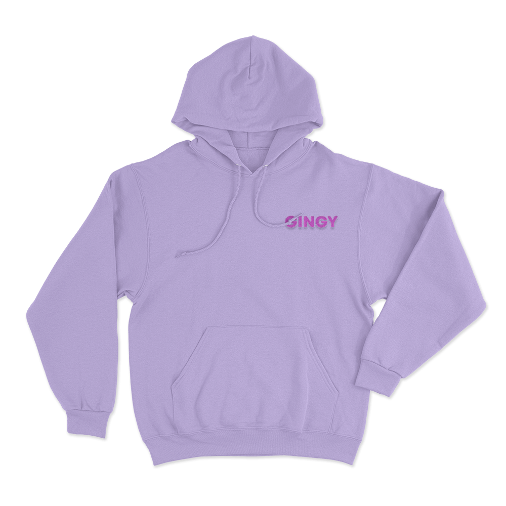 GINGY Logo Unisex Hoodie Purple GINGY Logo Unisex Hoodie Purple