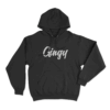 GINGY Script Unisex Hoodie Black