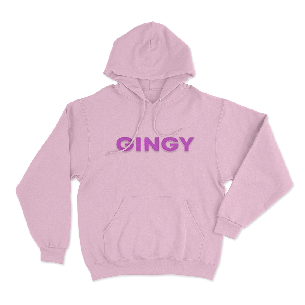 GINGY Unisex Hoodie Pink GINGY Unisex Hoodie Pink